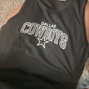 Dallas Cowboys Black Tank Top